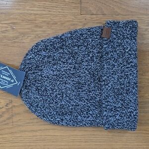 ST. JOHN'S BAY MENS HEATHER GRAY WINTER HAT ONE SIZE FITS MOST